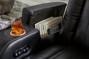 Caveman Den Power Reclining Loveseat with Console - Gate FurniturePower Reclining Loveseat