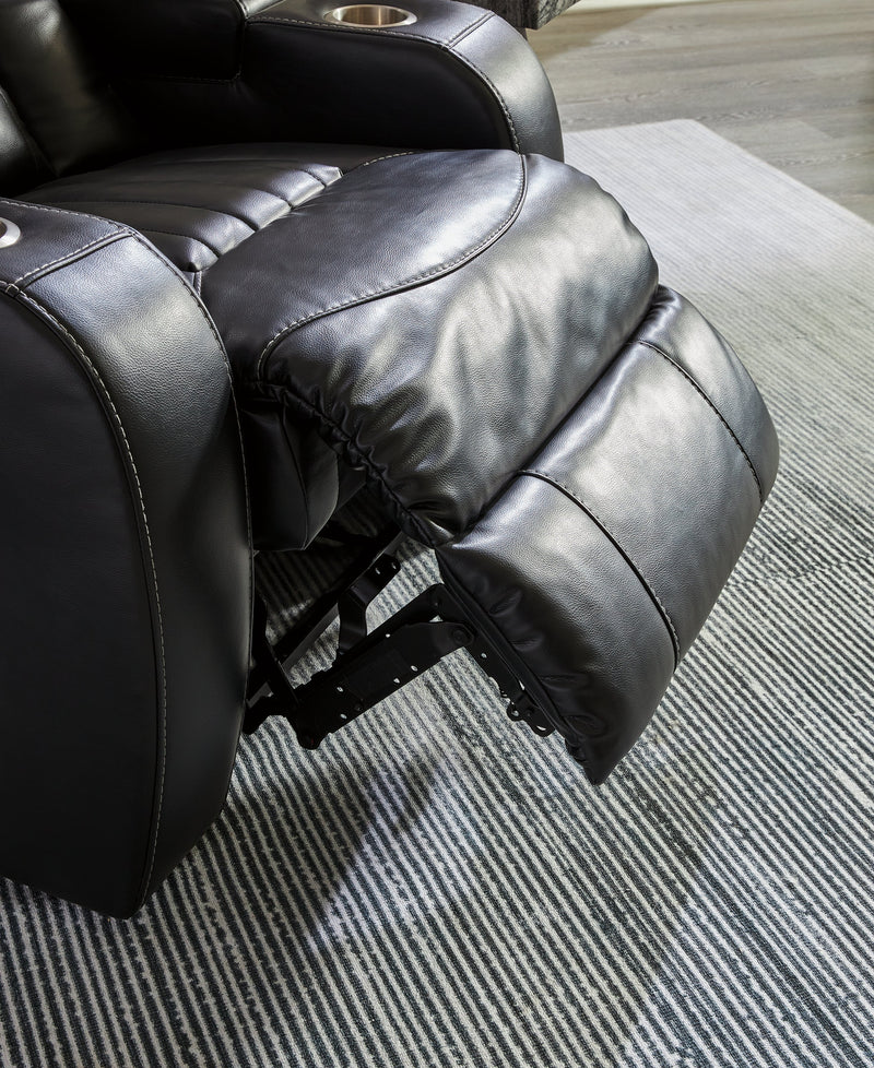 Caveman Den Power Reclining Loveseat with Console - Gate FurniturePower Reclining Loveseat