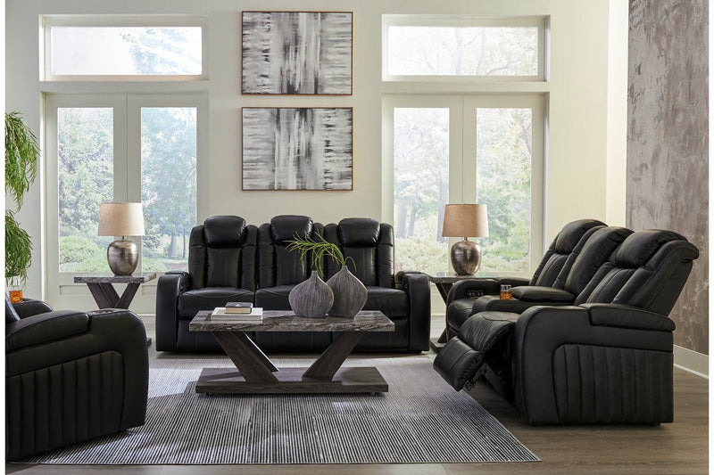 Caveman Den Power Reclining Sofa, Loveseat and Recliner - Gate FurniturePower Reclining Living Room Set