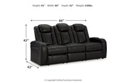Caveman Den Power Reclining Sofa, Loveseat and Recliner - Gate FurniturePower Reclining Living Room Set
