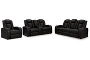 Caveman Den Power Reclining Sofa, Loveseat and Recliner - Gate FurniturePower Reclining Living Room Set