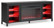 Cayberry 60" TV Stand with Electric Fireplace - Gate FurnitureEntertainment Center