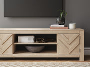 Cayboni Tan 71" TV Stand - W3787-68