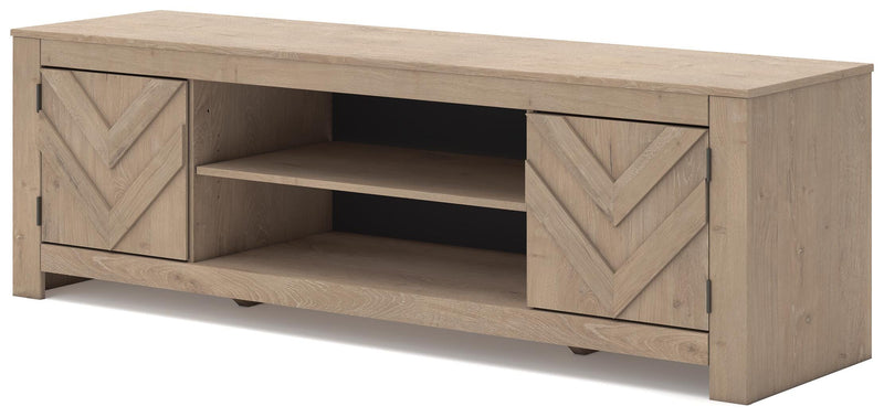Cayboni Tan 71" TV Stand - W3787-68