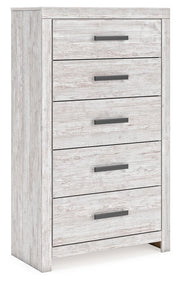 Cayboni Whitewash Chest of Drawers - B3788-46