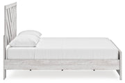 Cayboni Whitewash Queen Panel Bed - Gate FurnitureQueen Bed