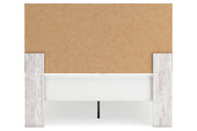 Cayboni Whitewash Queen Panel Bed - Gate FurnitureQueen Bed