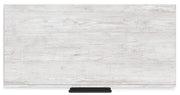 Cayboni Whitewash Twin Panel Bed, Dresser and Chest - B3788B11