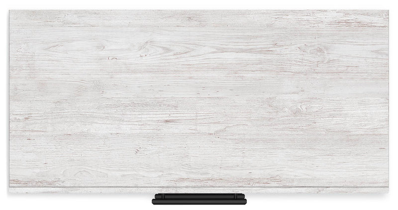 Cayboni Whitewash Twin Panel Bed, Dresser and Chest - B3788B11