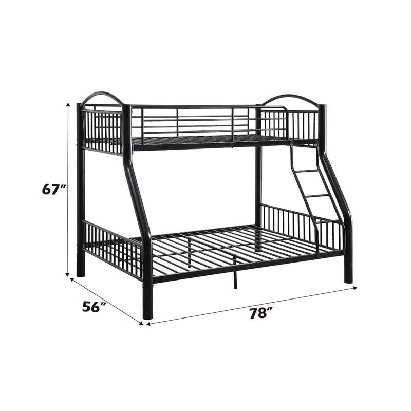 Cayelynn Twin/Full Bunk Bed - 37380BK