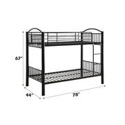 Cayelynn Twin/Twin Bunk Bed - 37385BK