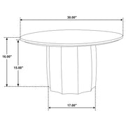 Cayenne 3-piece Solid Mango Wood Coffee Table Set Walnut - 710778-S3