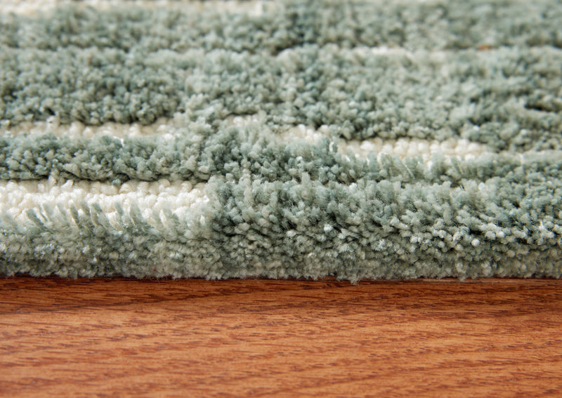 Cayworth Teal/White Large Rug - R407091