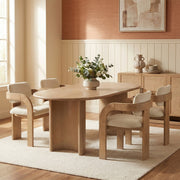 Cedra Velvet Performance Fabric Upholstered Dining Chair in Cream, Set of 2 - 33050Cream-C