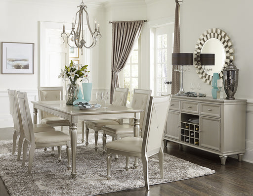 Celandine Silver Extendable Dining Table - Gate FurnitureDining Table