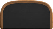 Celine Velvet Upholstered King Bed in Saddle - CelineSaddle-K