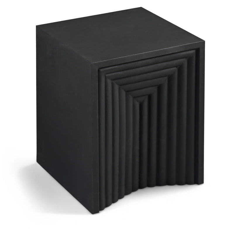 Centennial Iron End Table in Black - 99047Black-ET