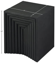 Centennial Iron End Table in Black - 99047Black-ET