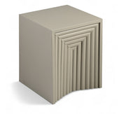 Centennial Iron End Table in Taupe - 99047Taupe-ET