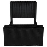 Centergrove Upholstered Queen Wingback TV Bed Black - 315945Q