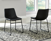 Centiar Black Dining Chair (Set of 2) - D372-06X2