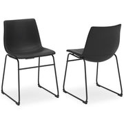 Centiar Black Dining Chair (Set of 2) - D372-06X2