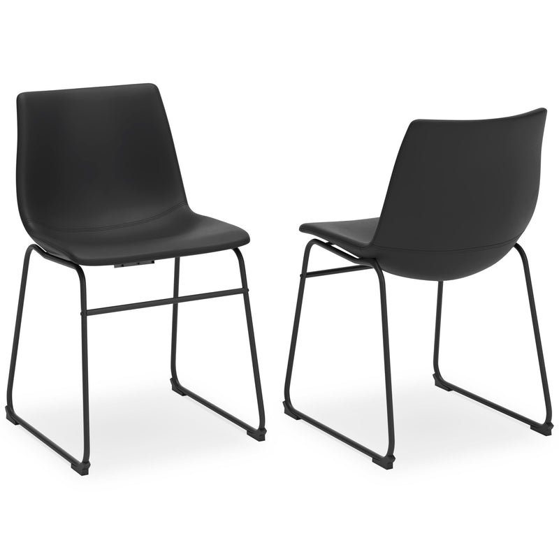 Centiar Black Dining Chair (Set of 2) - D372-06X2