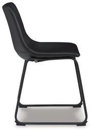 Centiar Black Dining Chair (Set of 2) - D372-06X2