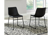 Centiar Black Dining Chair (Set of 2) - Gate FurnitureDining Chair