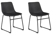 Centiar Black Dining Table and 4 Chairs - Gate FurnitureDining Room Set