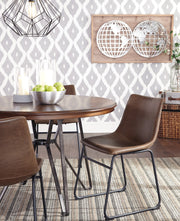 Centiar Brown 5 - Piece Round Dining Set - Gate FurnitureDining Room Set