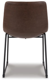 Centiar Brown/Black Dining Chair (Set of 2) - D372-01X2