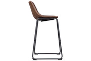 Centiar Brown Pub Height Bar Stool (Set of 2) - Gate FurnitureBarstool