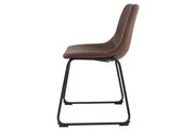 Centiar Brown/Black Dining Chair (Set of 2) - Gate FurnitureDining Chair