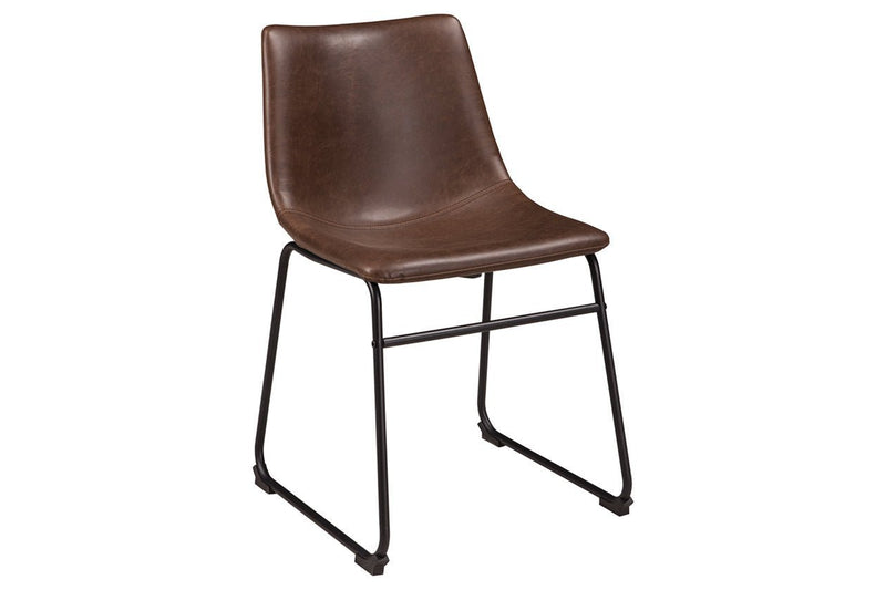 Centiar Brown/Black Dining Chair (Set of 2) - Gate FurnitureDining Chair