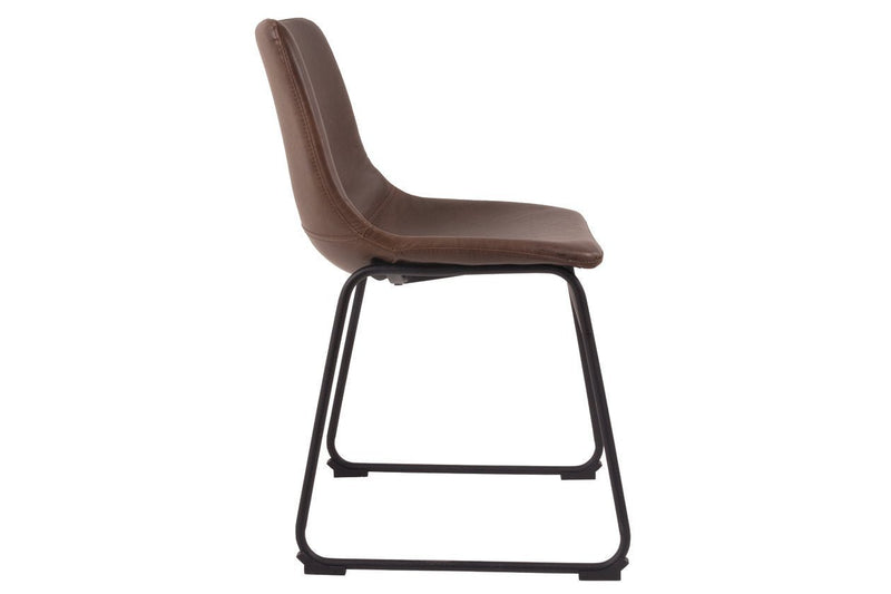 Centiar Brown/Black Dining Chair (Set of 2) - Gate FurnitureDining Chair