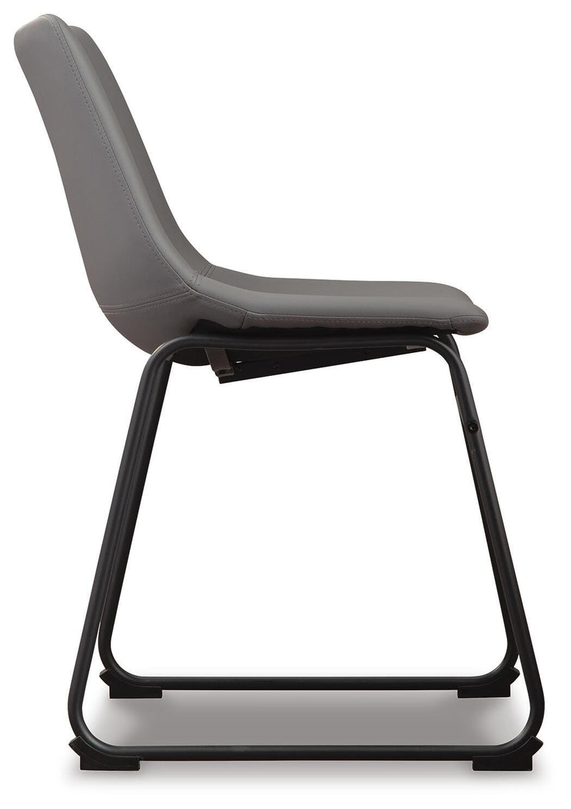 Centiar Gray Dining Chair (Set of 2) - D372-08X2