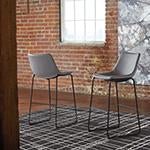 Centiar Gray Pub Height Bar Stool (Set of 2) - Gate FurnitureBarstool