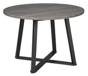 Centiar Gray/Gray 5 - Piece Round Dining Set - Gate FurnitureDining Room Set