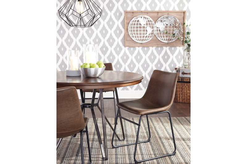 Centiar Two - tone Brown Dining Table - Gate FurnitureDining Table