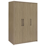 Cerda 3-door Bedroom Wardrobe Storage Cabinet Armoire Latte - 950448LTE