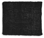 Chaddon Black Throw (Set of 3) - A1001061