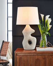 Chadrich Antique Beige Table Lamp (Set of 2) - L243664