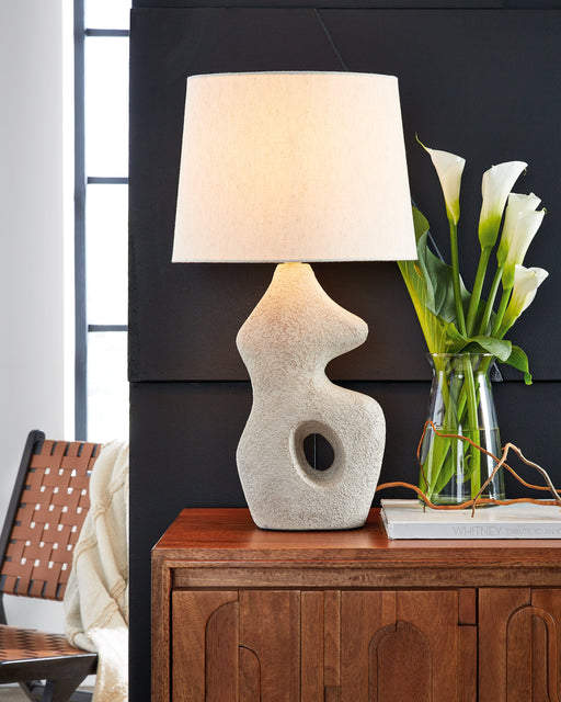 Chadrich Antique Beige Table Lamp (Set of 2) - L243664