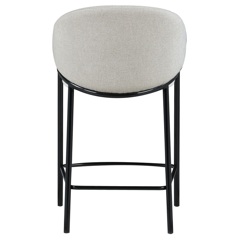 Chadwick Fabric Upholstered Counter Chair Beige (Set of 2) - 183436
