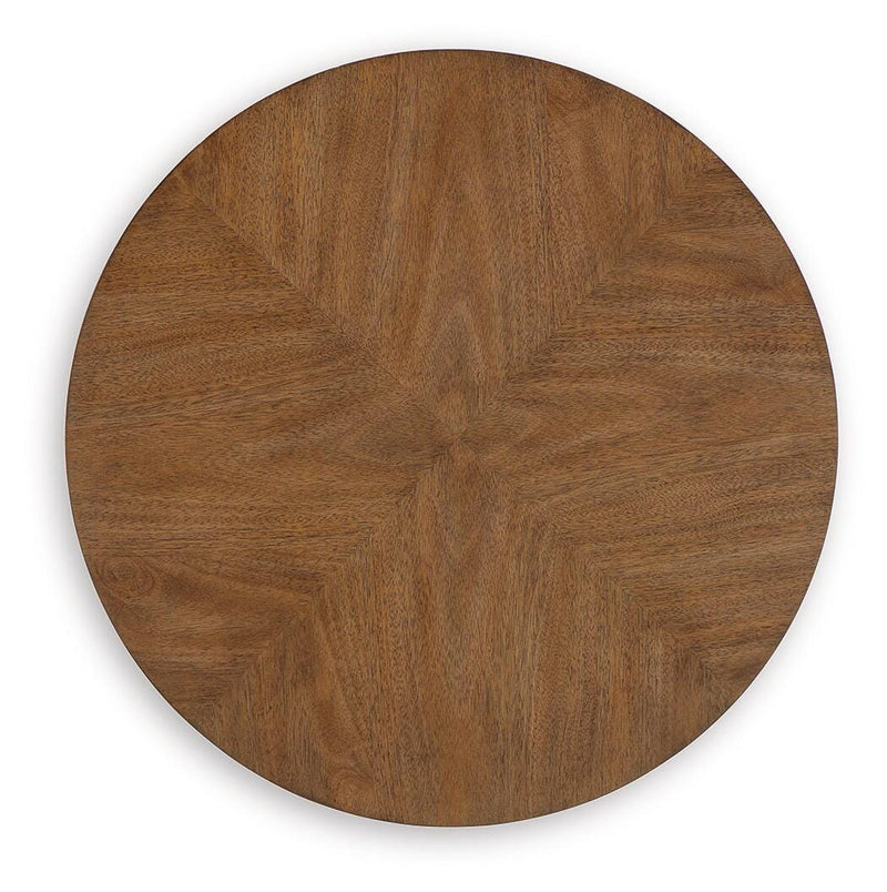 Chadworth Medium Brown End Table - T614-6