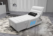 Chaise with Bluetooth Speaker, Subwoofer, Multi Color LED Light, USB Charger - S197-CH