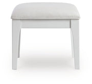 Chalanna Vanity, Mirror and Stool - B822B6