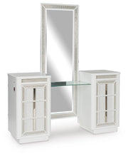 Chalanna Vanity, Mirror and Stool - B822B6
