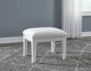 Chalanna Vanity, Mirror and Stool - B822B6